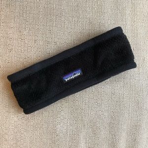 Patagonia W’s Retool fleece headband — black